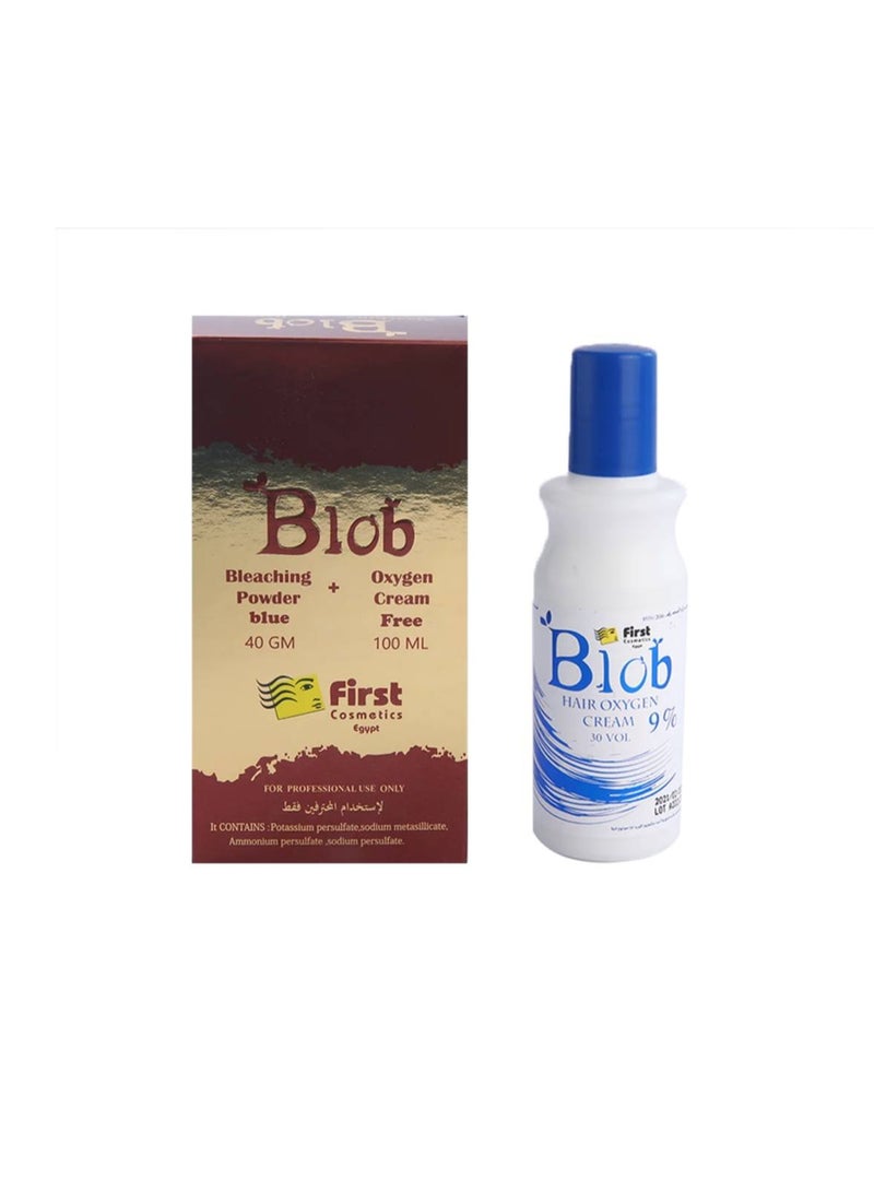 BLOb Bleaching Powder for Strong Lightening and Controllable Shades (Powder + Oxygen) - Image 2